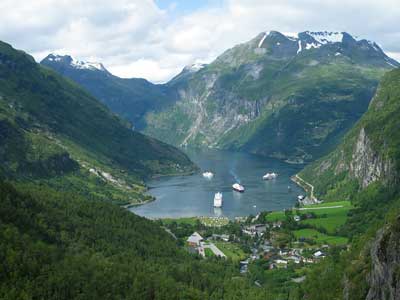 cruise noorse fjorden september