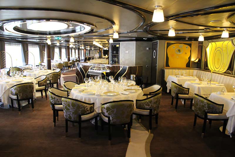 Seven Seas Explorer - Chartreuse Frans restaurant