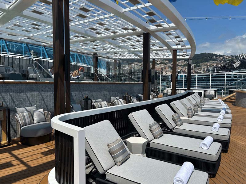 Allura Oceania Cruises Aquamar Spa Terrace
