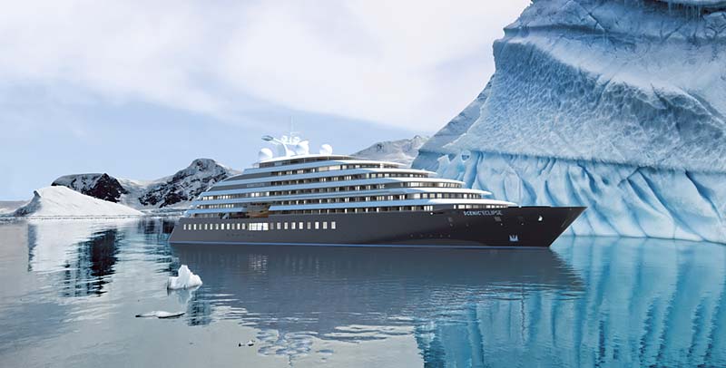 scenic eclipse luxe expedities en cruises met modern megajacht