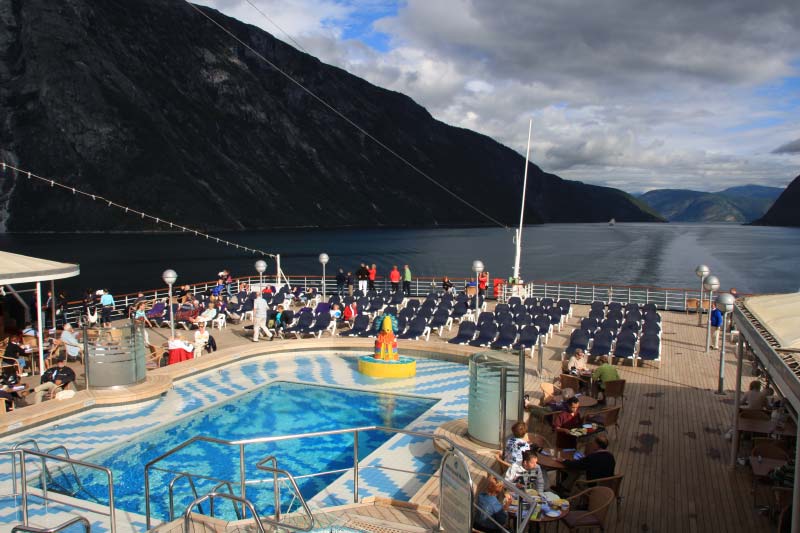 Cruise door de Geirangerfjord