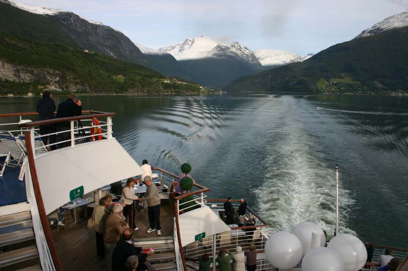 Cruise door de prachtige Nordfjord, Noorwegen
