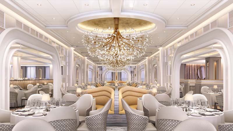 grand dining room op cruiseschip vista van oceania cruises