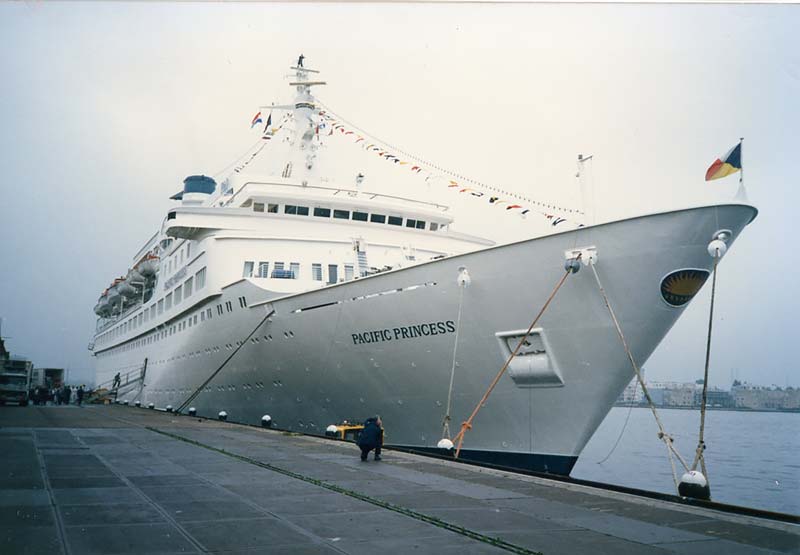 pacific princess love boat in amsterdam