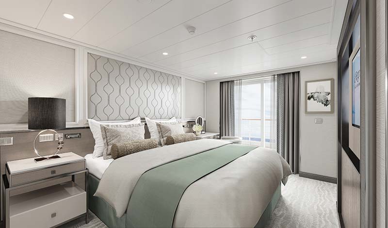 penthouse suite op cruiseschip seven seas grandeur van regent seven seas cruises