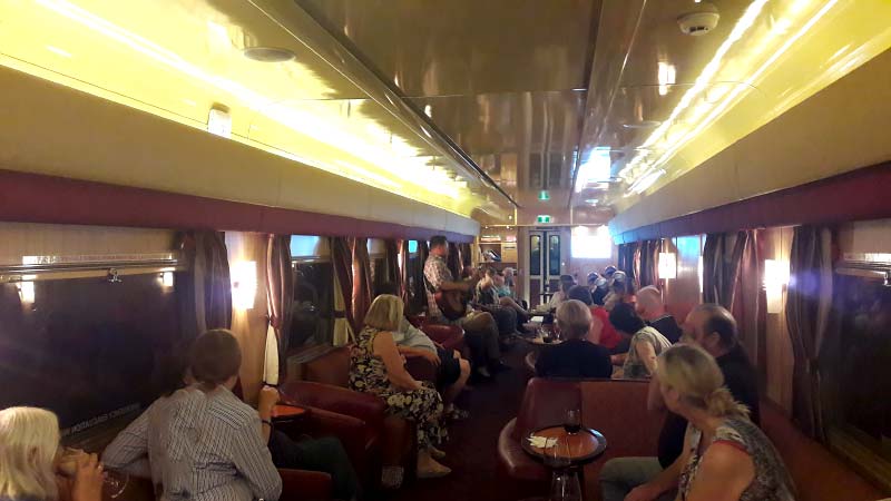 verslag met foto's van reis door australië met de indian pacific trein van perth naar sydney