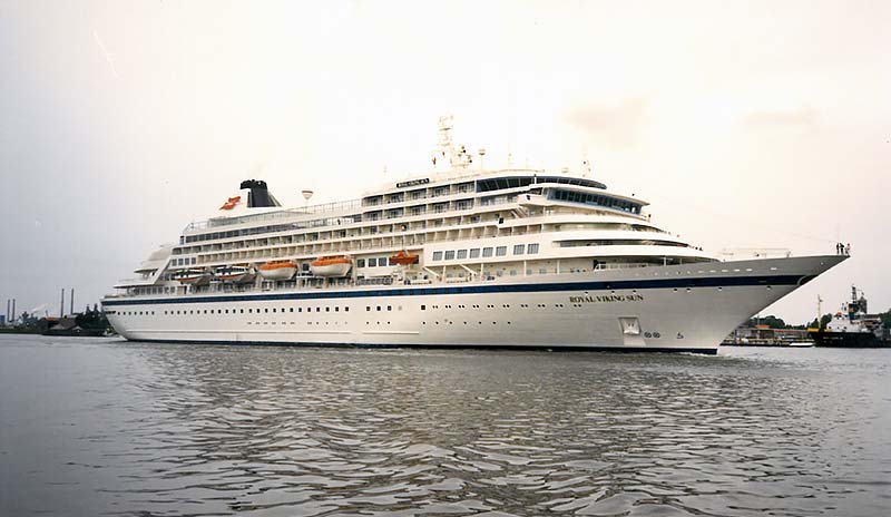 geschiedenis van holland america line's cruiseschip prinsendam
