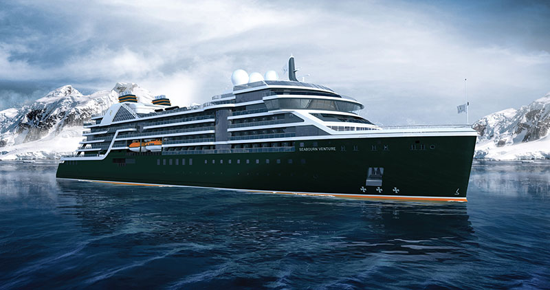 seabourn venture luxe expeditie cruiseschip