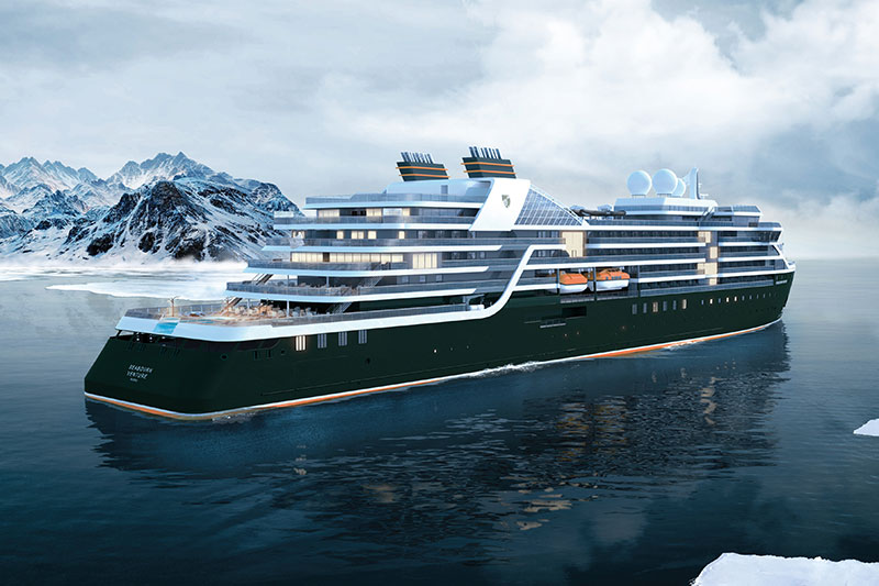 seabourn venture luxe expeditie cruiseschip