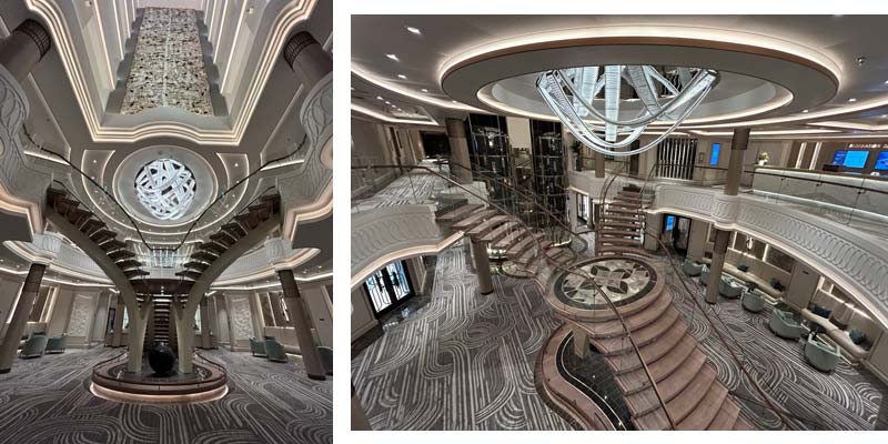 Atrium - reisverslag Regent Seven Seas cruiseschip Seven Seas Grandeur
