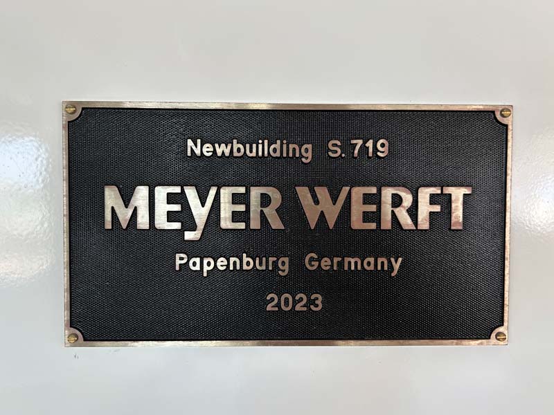 De Silver Nova werd gebouwd bij Meyer Werft in Duitsland