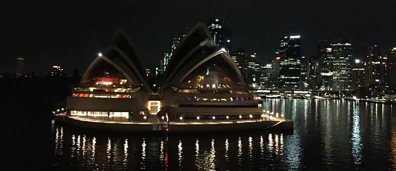 Cruise schip Noordam Holland America Line aankomst in Sydney, Australie