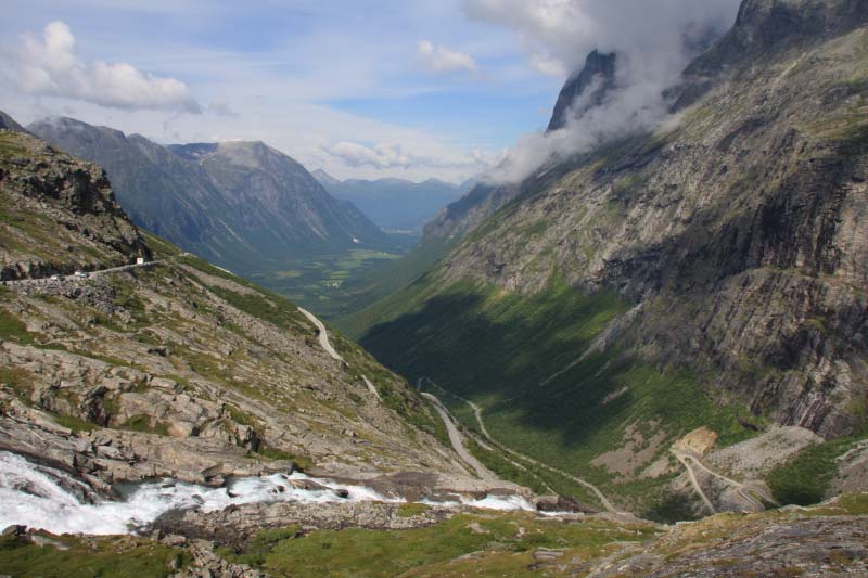 De Trollstigen pas in Noorwegen