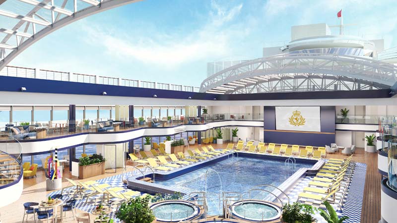 Wat we weten van Cunard's nieuwe cruiseschip Queen Anne